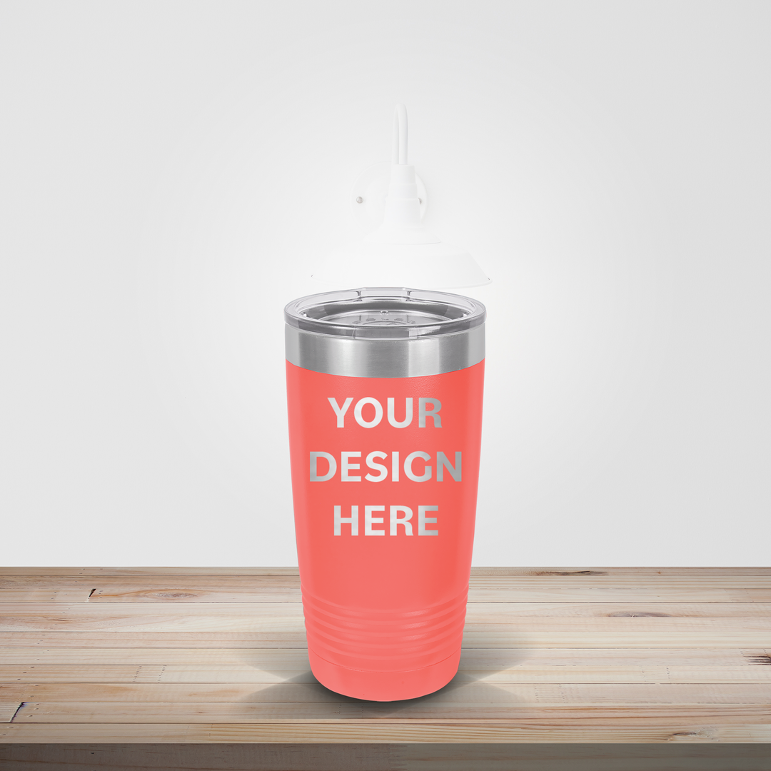 CUSTOM BRANDED DRINKWARE | LOGO TUMBLER 20OZ