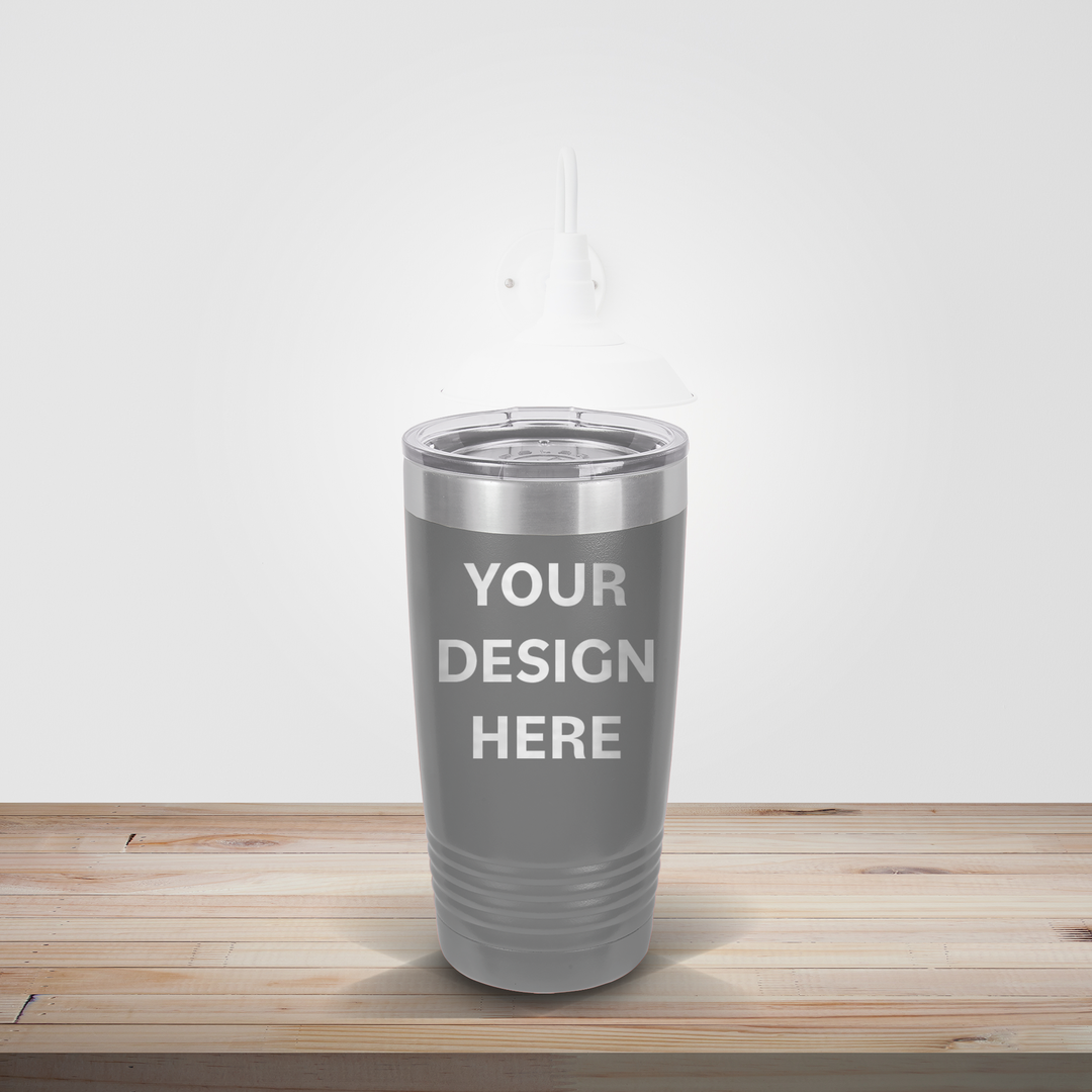 CUSTOM BRANDED DRINKWARE | LOGO TUMBLER 20OZ