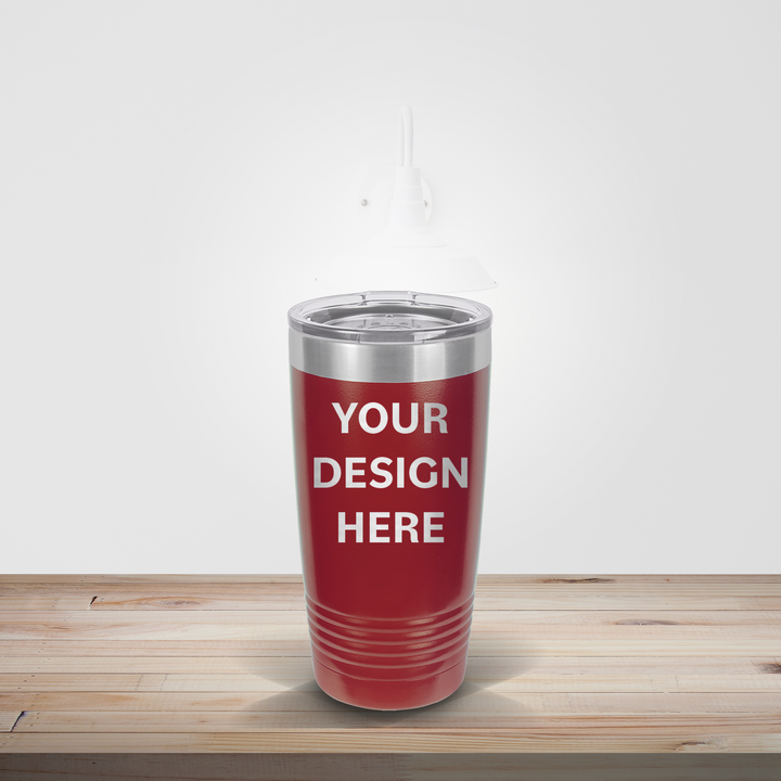 CUSTOM BRANDED DRINKWARE | LOGO TUMBLER 20OZ