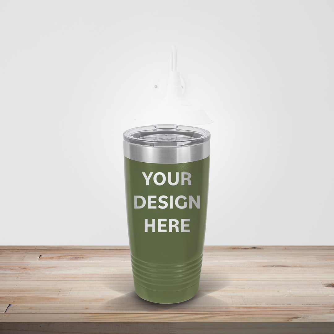 CUSTOM BRANDED DRINKWARE | LOGO TUMBLER 20OZ