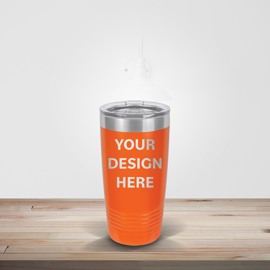 CUSTOM BRANDED DRINKWARE | LOGO TUMBLER 20OZ