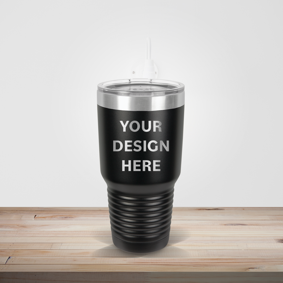 PERSONALIZED DRINKWARE | CUSTOM ENGRAVED TUMBLER 30OZ