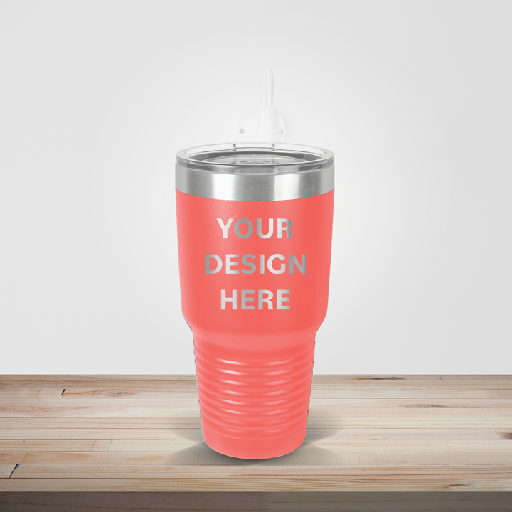 PERSONALIZED DRINKWARE | CUSTOM ENGRAVED TUMBLER 30OZ