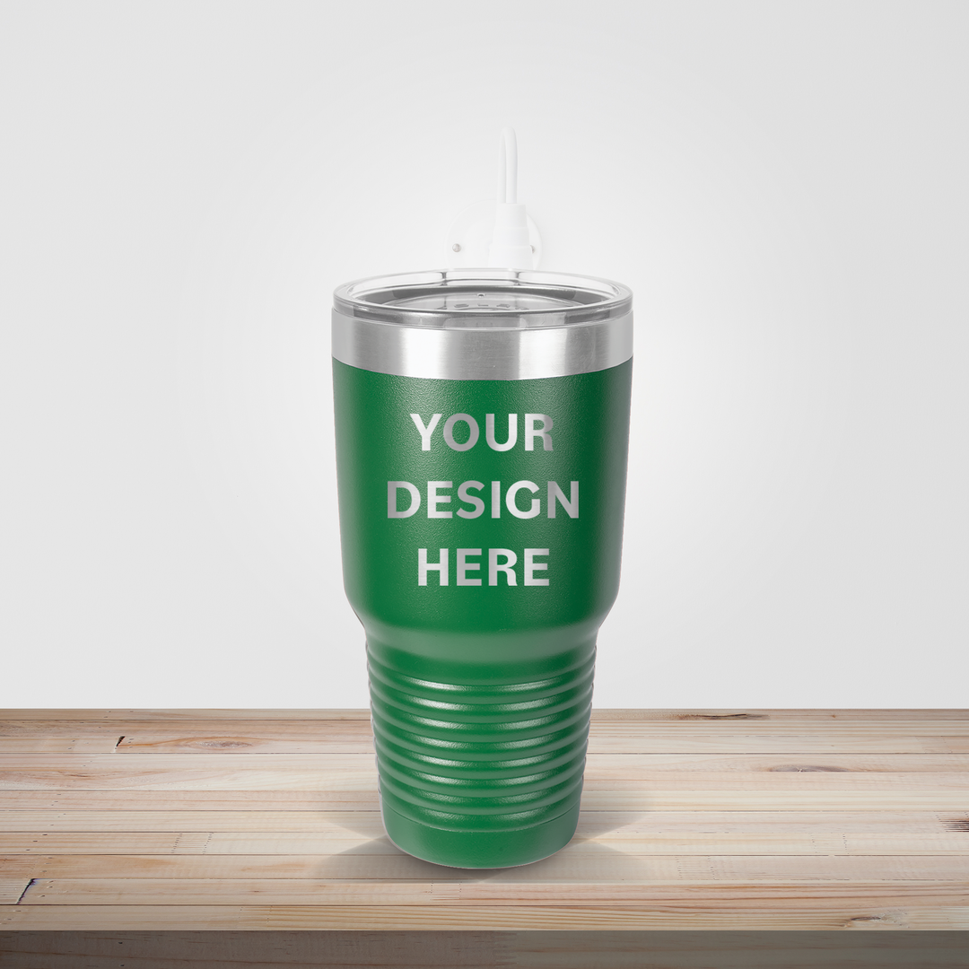 PERSONALIZED DRINKWARE | CUSTOM ENGRAVED TUMBLER 30OZ