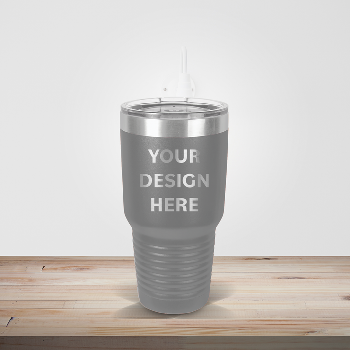 PERSONALIZED DRINKWARE | CUSTOM ENGRAVED TUMBLER 30OZ