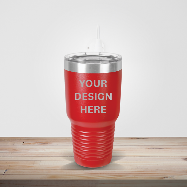 PERSONALIZED DRINKWARE | CUSTOM ENGRAVED TUMBLER 30OZ