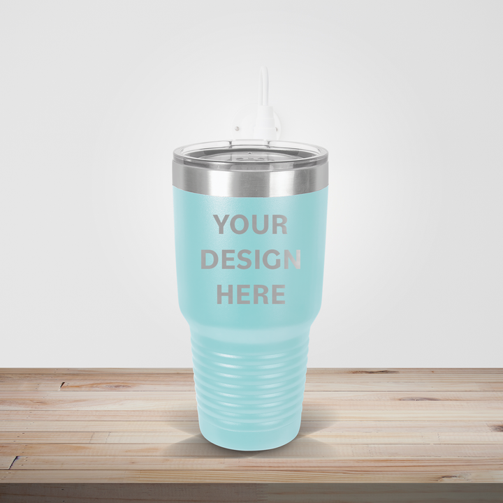 PERSONALIZED DRINKWARE | CUSTOM ENGRAVED TUMBLER 30OZ