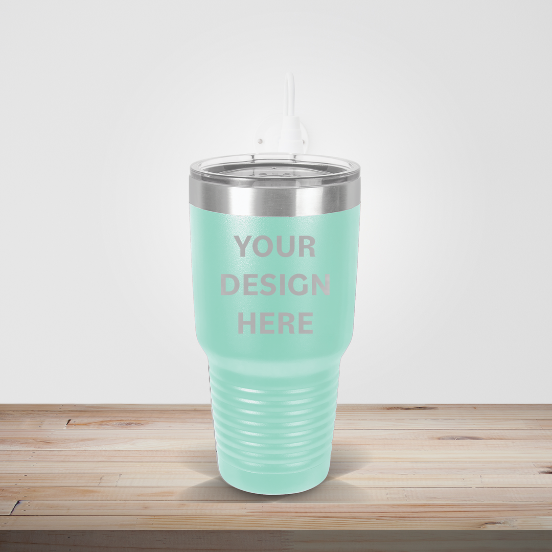 PERSONALIZED DRINKWARE | CUSTOM ENGRAVED TUMBLER 30OZ