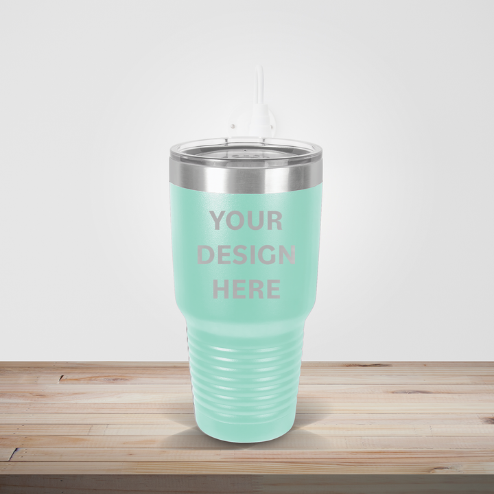 PERSONALIZED DRINKWARE | CUSTOM ENGRAVED TUMBLER 30OZ
