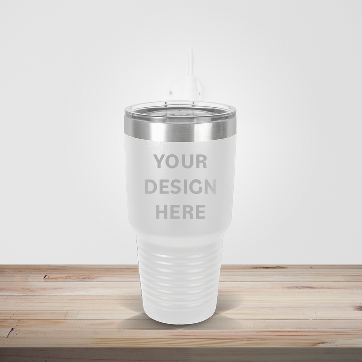 PERSONALIZED DRINKWARE | CUSTOM ENGRAVED TUMBLER 30OZ