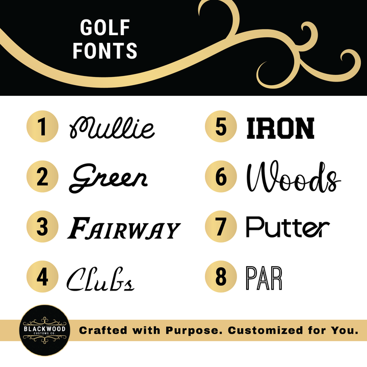 Golf Themed Personalized Baby Name Sign Nursery Wall Decor Custom Golf Ball Name Sign