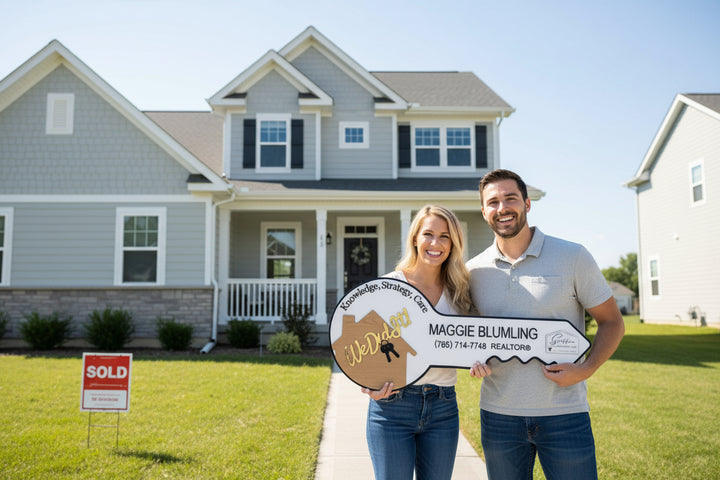 CUSTOM 3D “SOLD” KEY FOR REALTORS & CLIENTS – CLOSING DAY PHOTO PROP