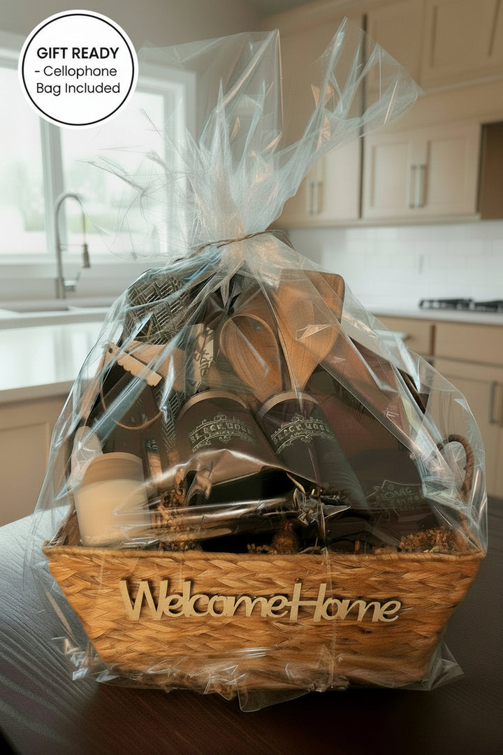 PERSONALIZED GIFT BASKET | HERITAGE CHARCUTERIE BOARD GIFT SET BUNDLE