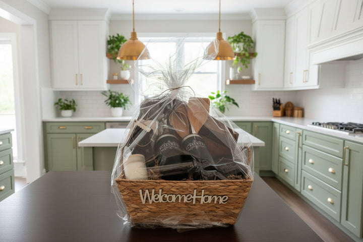 CUSTOM CLOSING GIFT BASKET | HERITAGE CHARCUTERIE BOARD GIFT BUNDLE