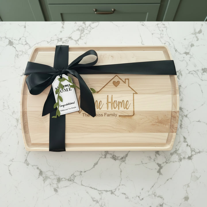 CUSTOM CLOSING GIFT BASKET | HERITAGE CHARCUTERIE BOARD GIFT BUNDLE