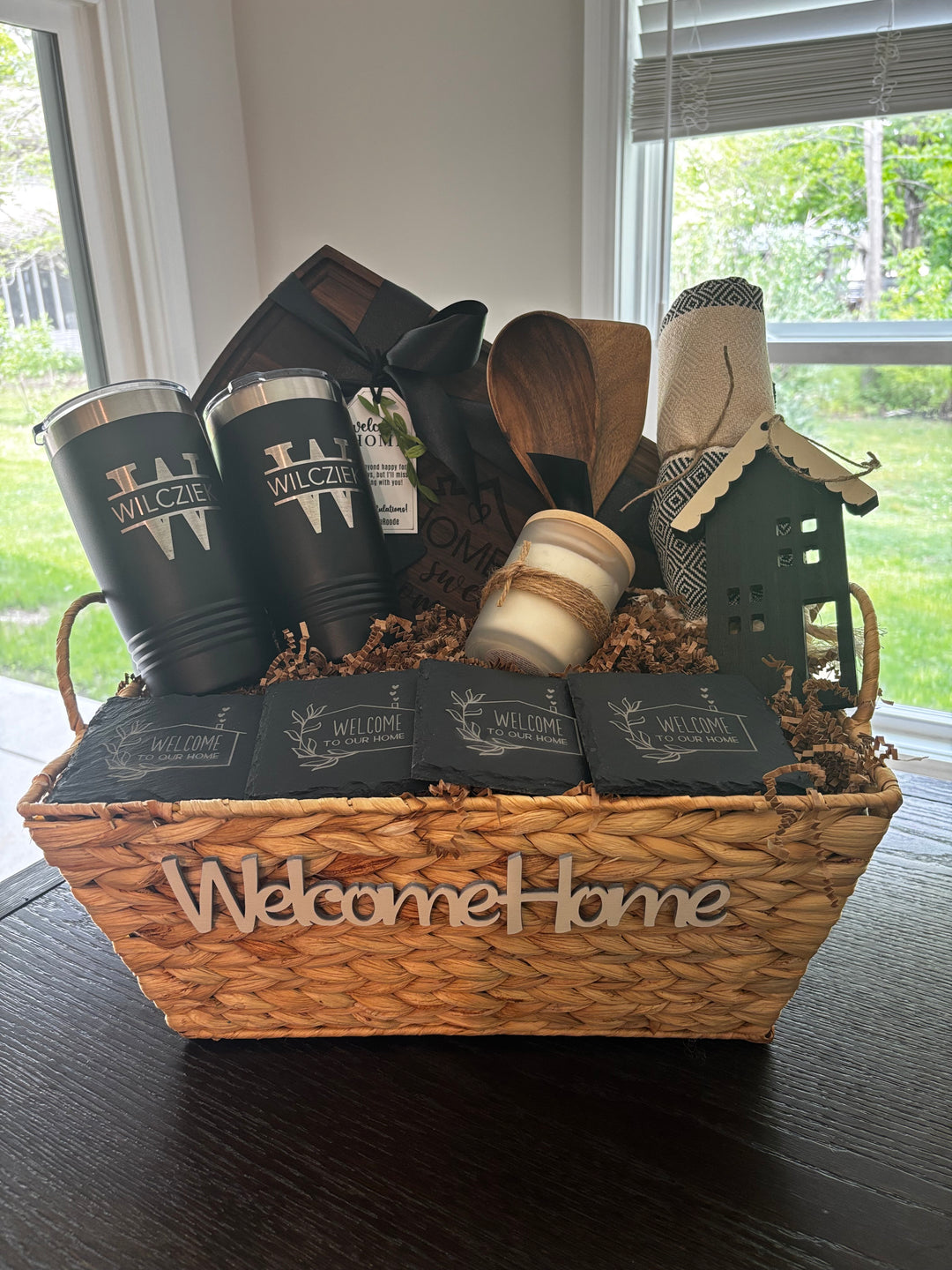 CUSTOM CLOSING GIFT BASKET | HERITAGE CHARCUTERIE BOARD GIFT BUNDLE