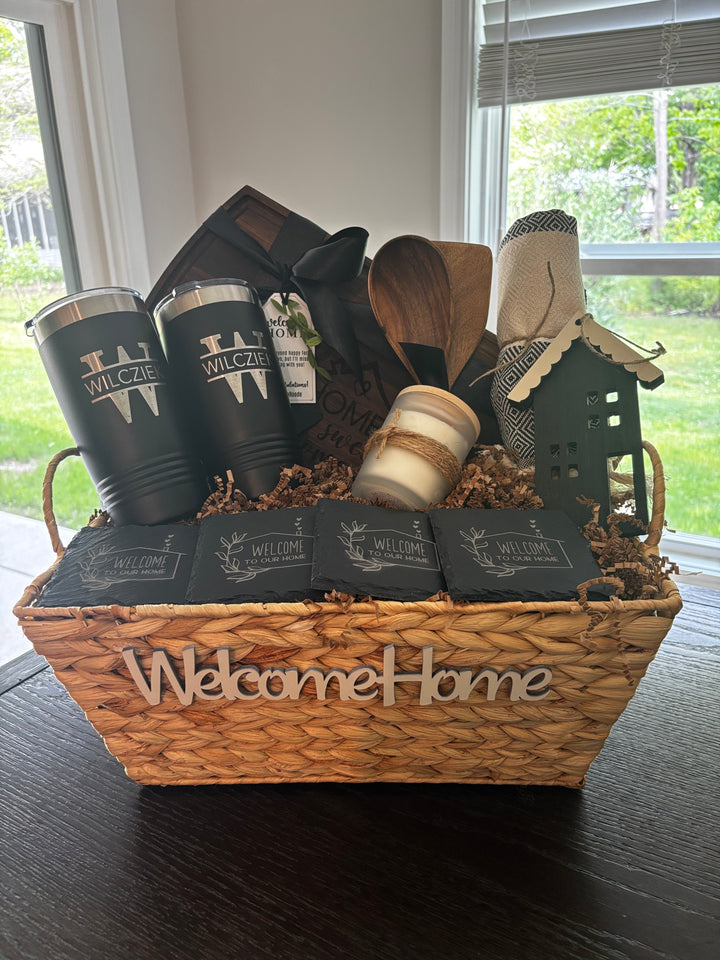 CUSTOM CLOSING GIFT BASKET | HERITAGE CHARCUTERIE BOARD GIFT BUNDLE