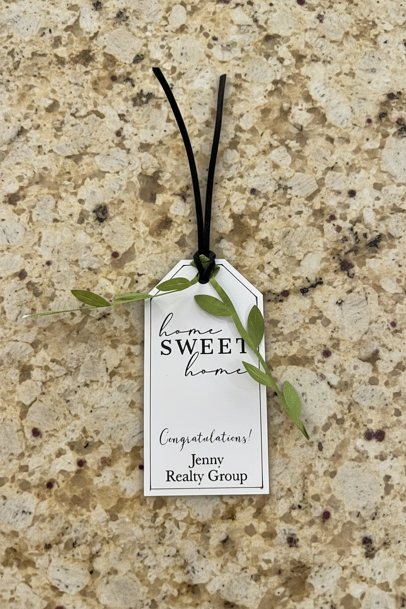 CUSTOM GIFT TAG + GREENERY - ADD ON TO ANY GIFT
