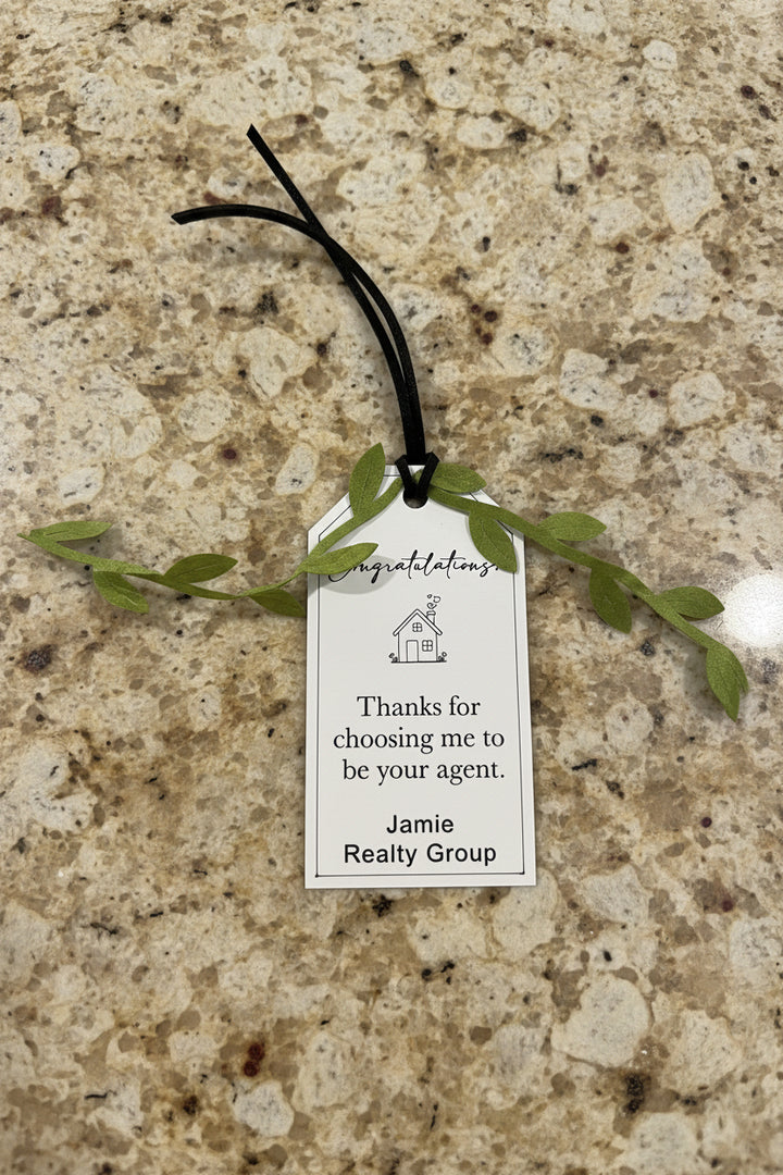 CUSTOM GIFT TAG + GREENERY - ADD ON TO ANY GIFT