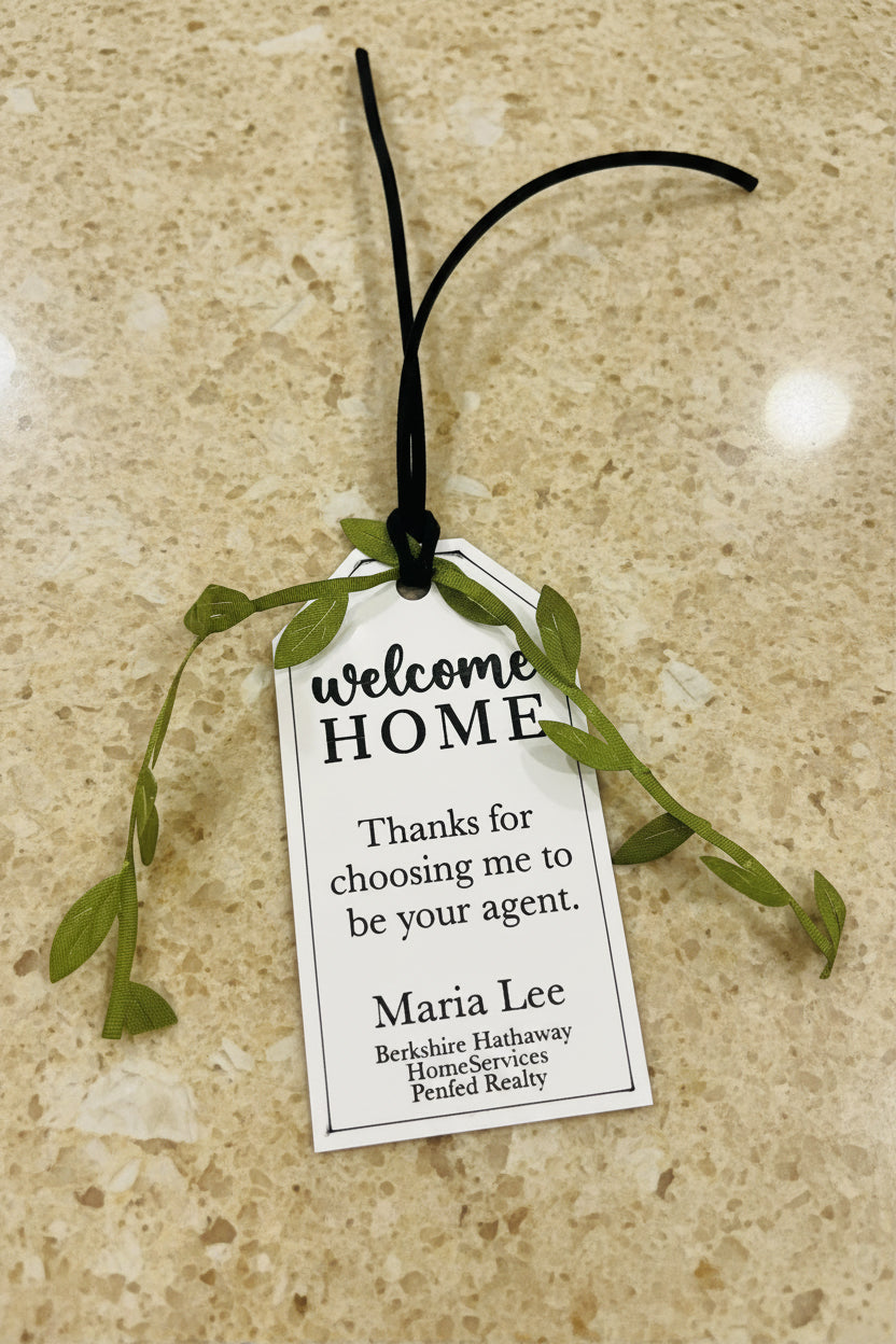 CUSTOM GIFT TAG + GREENERY - ADD ON TO ANY GIFT