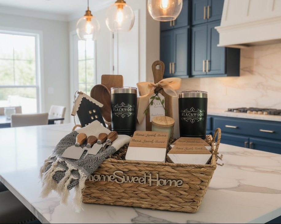 CUSTOM CLOSING GIFT BASKET | SIGNATURE PLUS GRAND GIFT BASKET