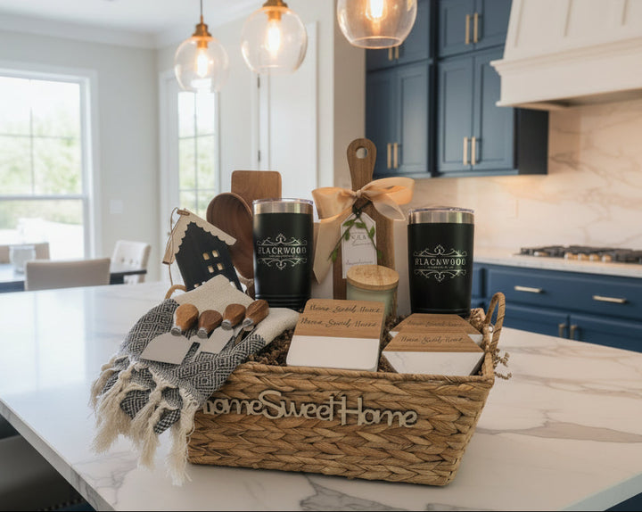 CUSTOM CLOSING GIFT BASKET | SIGNATURE PLUS GRAND GIFT BASKET
