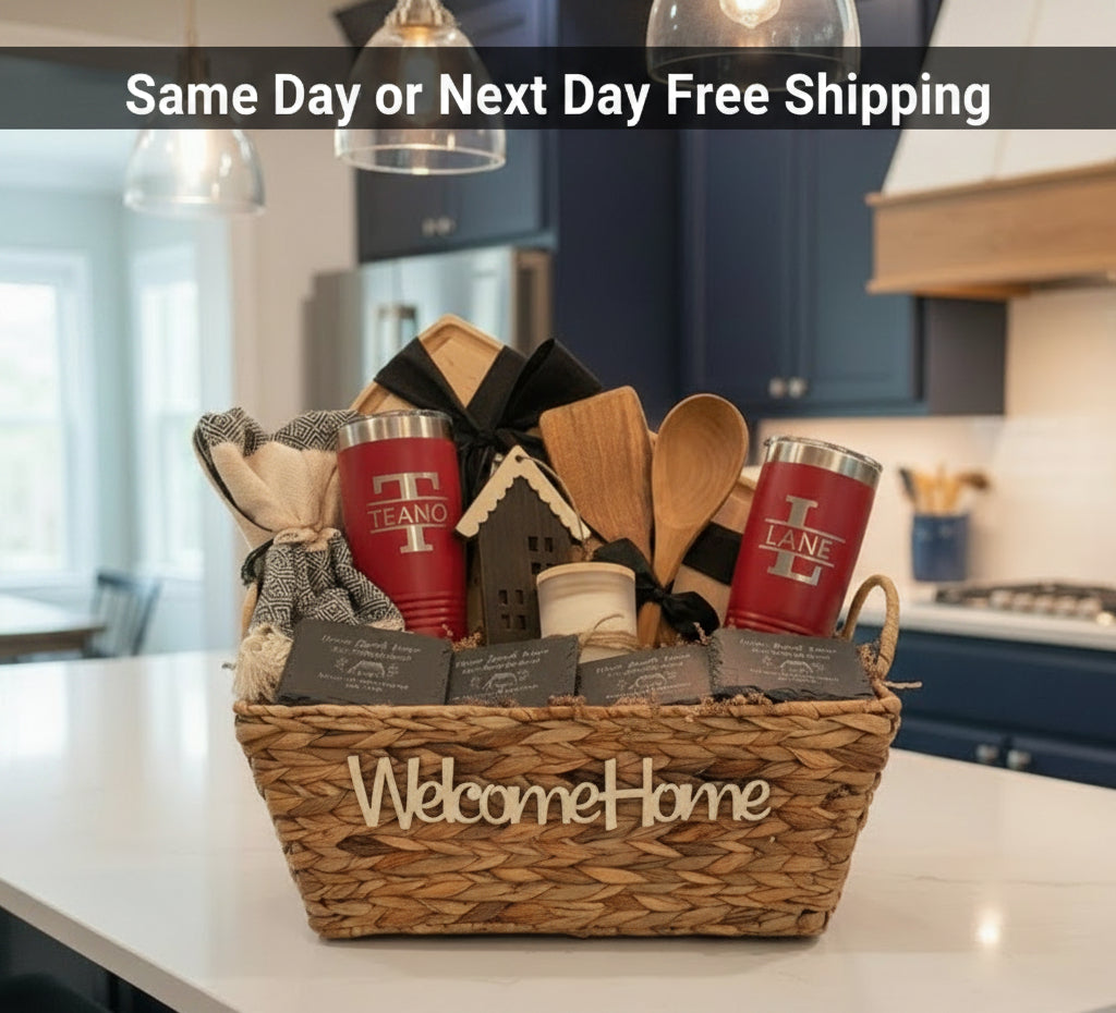 CUSTOM CLOSING GIFT BASKET | HERITAGE CHARCUTERIE BOARD GIFT BUNDLE