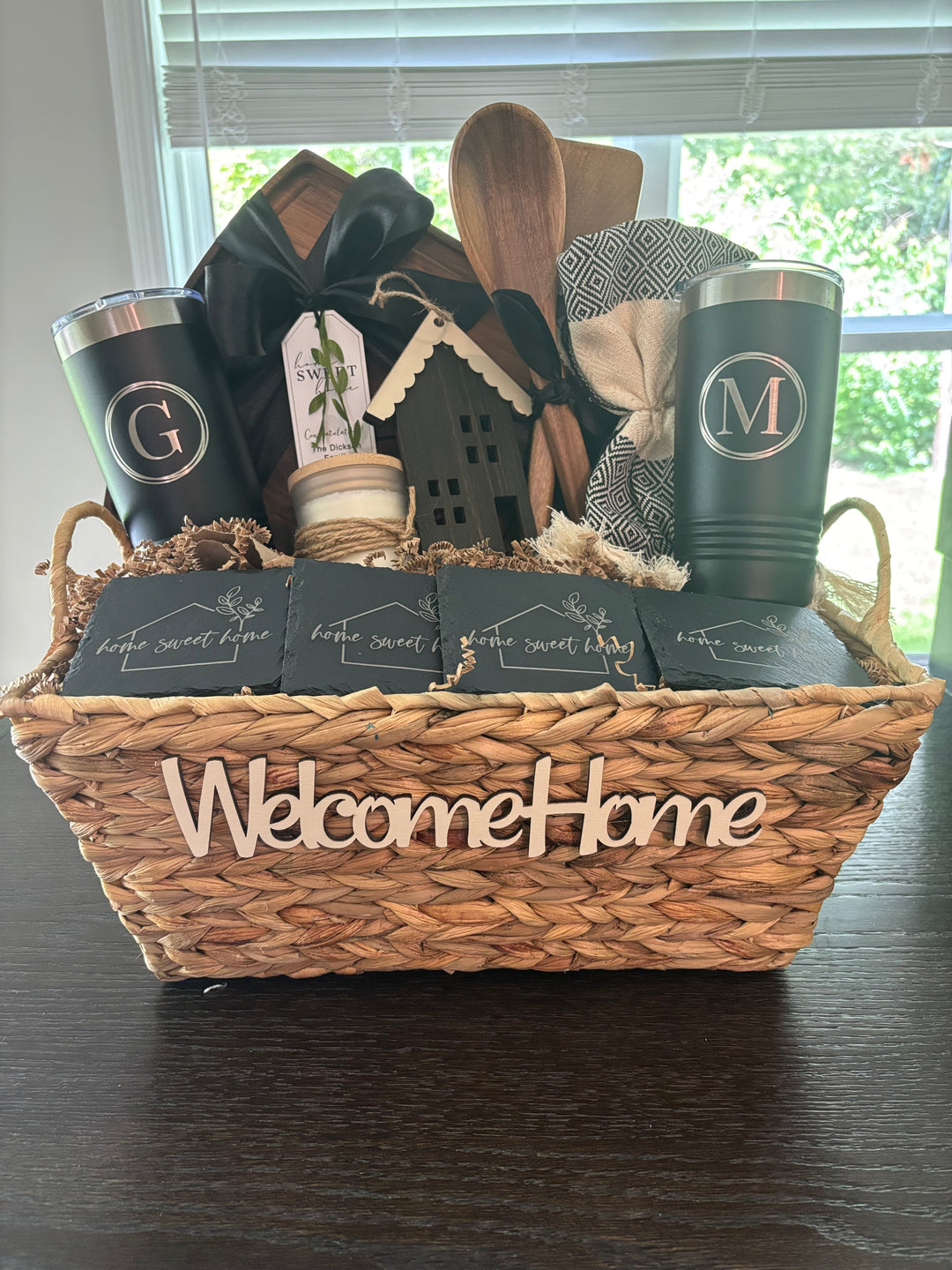 CUSTOM CLOSING GIFT BASKET | HERITAGE CHARCUTERIE BOARD GIFT BUNDLE