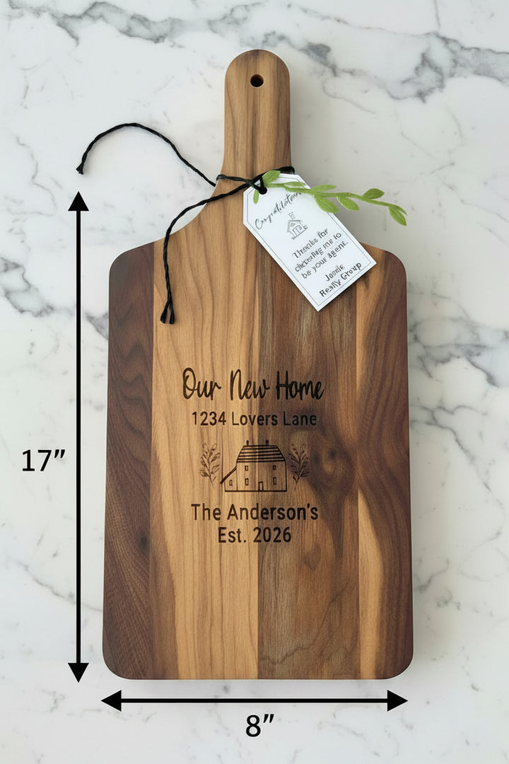 CUSTOM CLOSING GIFT BASKET | LEGACY CHARCUTERIE BOARD GIFT BUNDLE