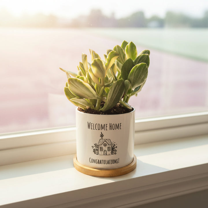 Housewarming Gift First Home New Homeowner Realtor Closing Gift House Warming Planter new home First Home Moving Away