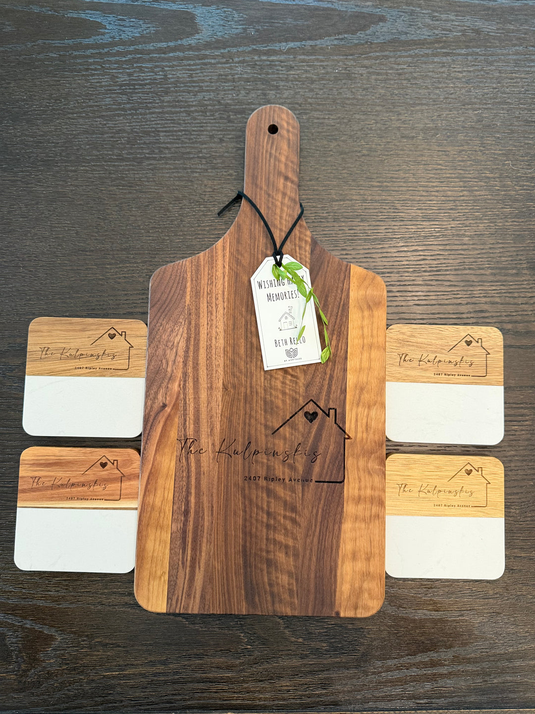 CUSTOM CLOSING GIFT BASKET | LEGACY CHARCUTERIE BOARD GIFT BUNDLE