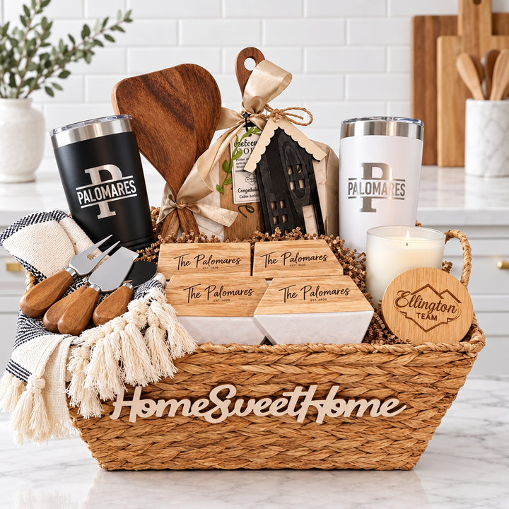 CUSTOM CLOSING GIFT BASKET | SIGNATURE PLUS GRAND GIFT BASKET