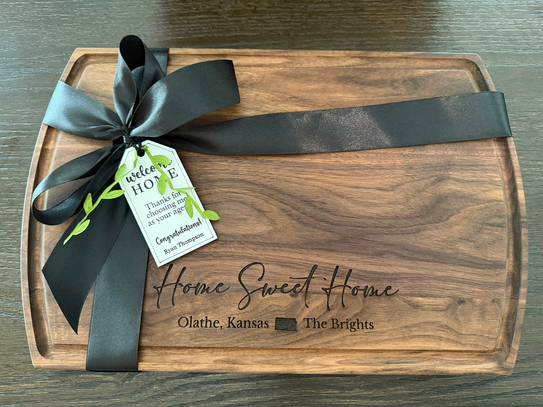 CUSTOM CLOSING GIFT BASKET | LEGACY CHARCUTERIE BOARD GIFT BUNDLE
