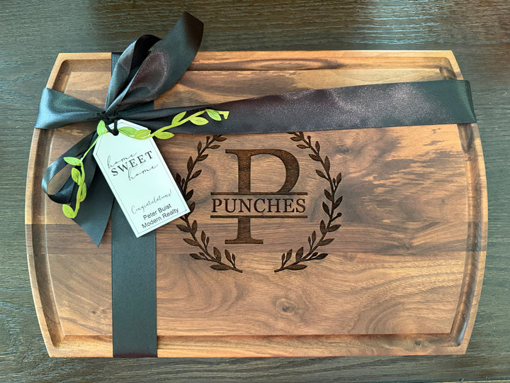 CUSTOM CLOSING GIFT BASKET | LEGACY CHARCUTERIE BOARD GIFT BUNDLE