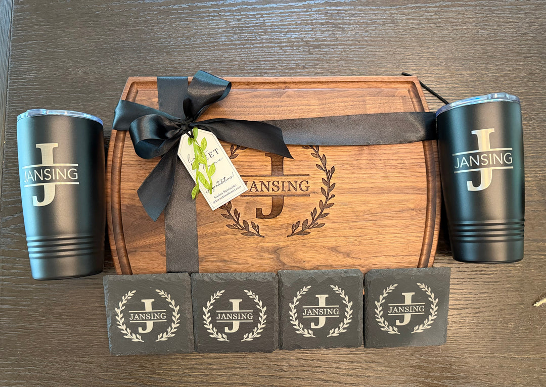 CUSTOM CLOSING GIFT BASKET | LEGACY CHARCUTERIE BOARD GIFT BUNDLE