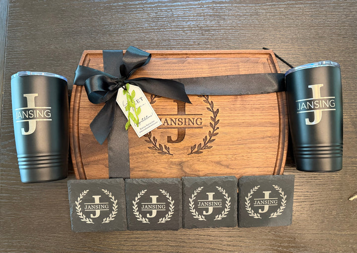 CUSTOM CLOSING GIFT BASKET | LEGACY CHARCUTERIE BOARD GIFT BUNDLE