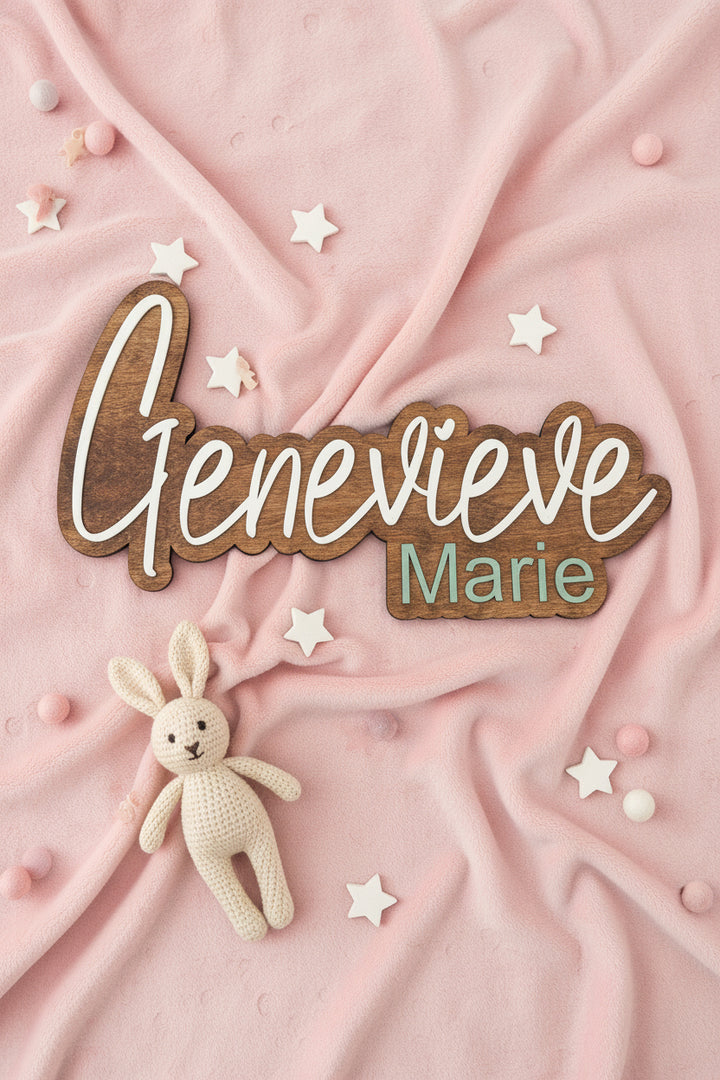 Personalized Wooden Decor Nursery Sign Wooden Name Sign Wood Sign Nursery Decor Wooden Wall Art