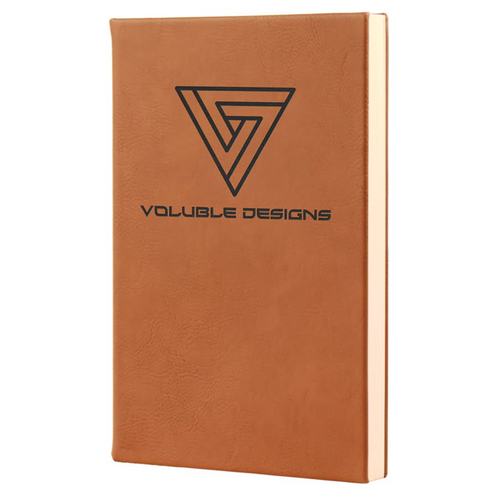 BIRTH MONTH FLOWER JOURNAL | ESSENTIAL ENGRAVED LEATHERETTE NOTEBOOK