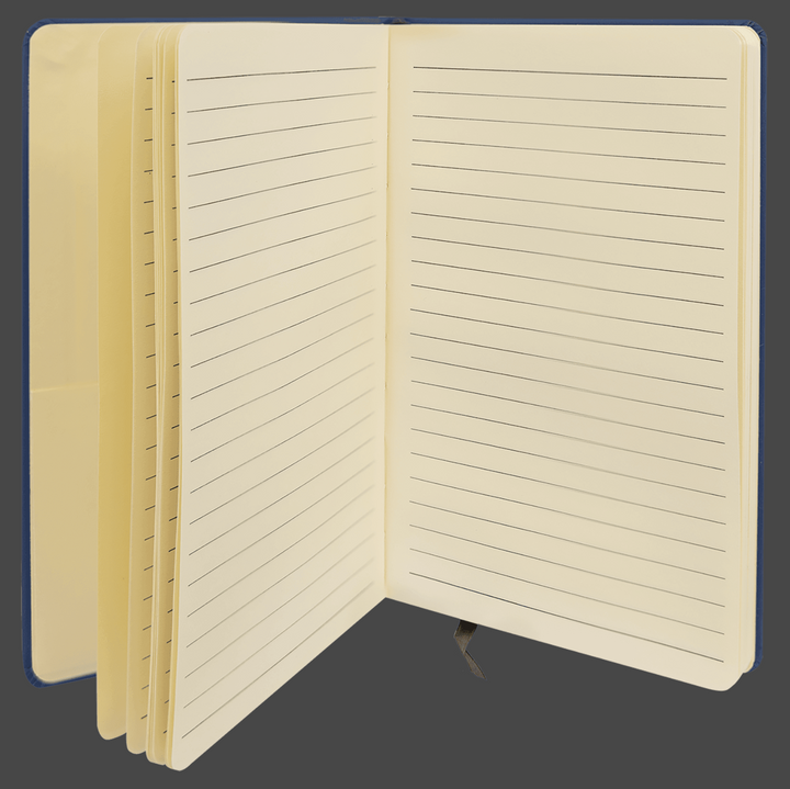 BIRTH MONTH FLOWER JOURNAL | ESSENTIAL ENGRAVED LEATHERETTE NOTEBOOK