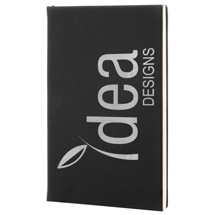 BIRTH MONTH FLOWER JOURNAL | ESSENTIAL ENGRAVED LEATHERETTE NOTEBOOK