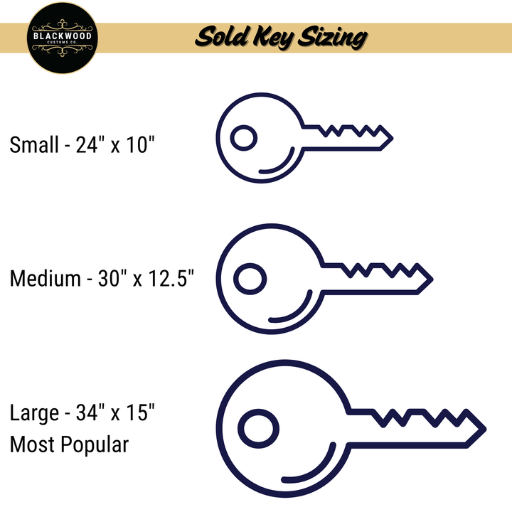 CUSTOM Acrylic “SOLD” KEY FOR REALTORS & CLIENTS – CLOSING DAY PHOTO PROP