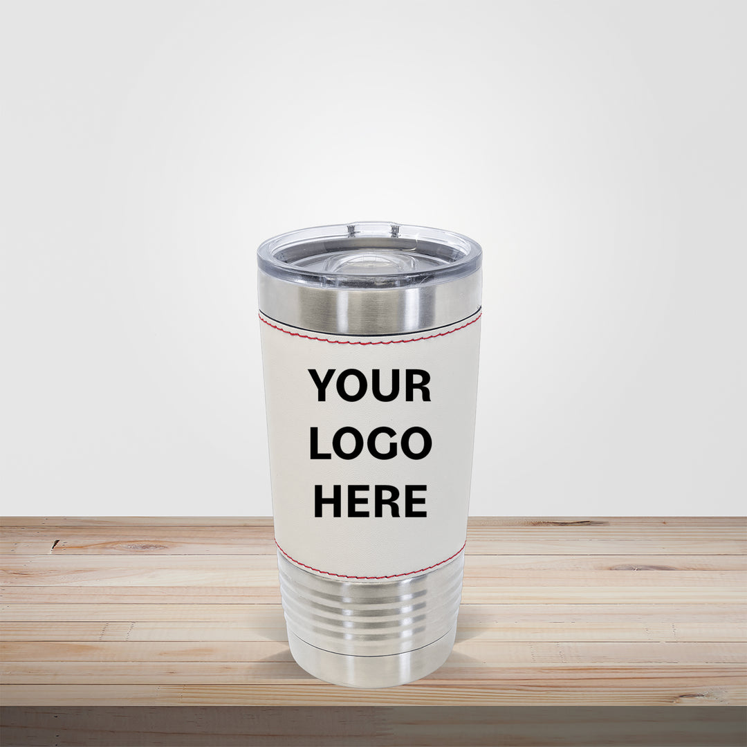 Custom engraved 20oz Polar Camel sports leatherette tumbler with baseball sports team design – personalized team gift drinkware
