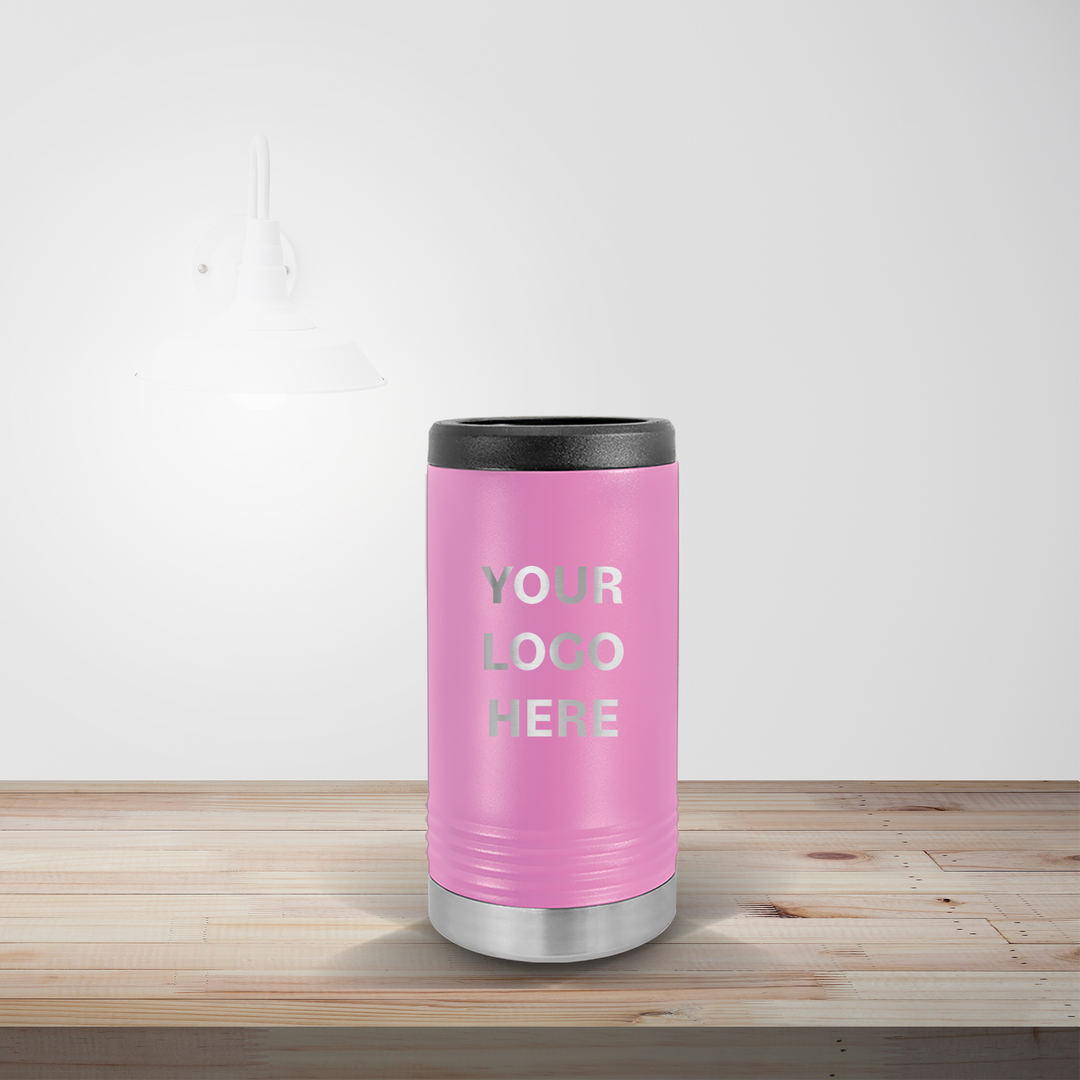 PERSONALIZED SLIM CAN BEVERAGE HOLDER
