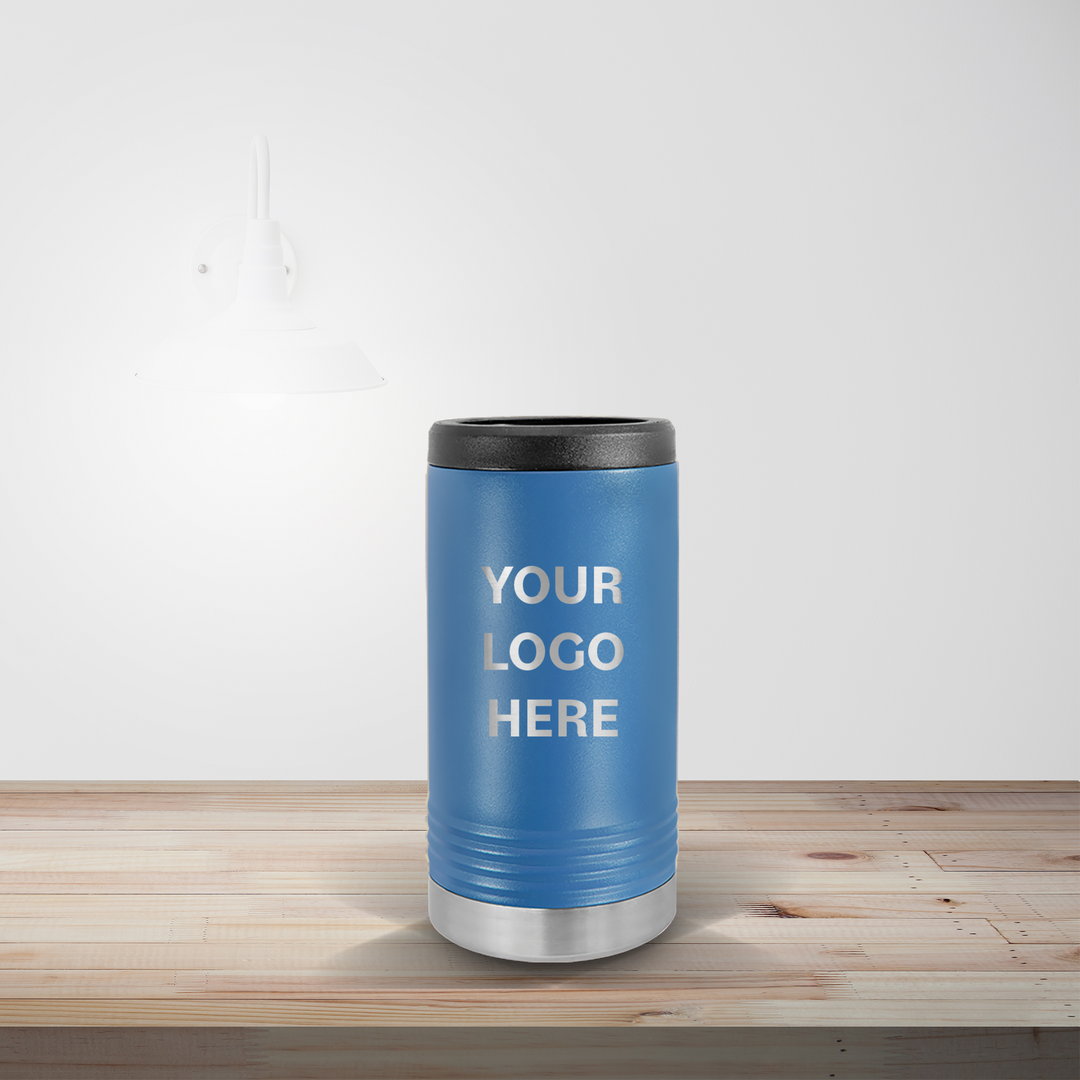 PERSONALIZED SLIM CAN BEVERAGE HOLDER