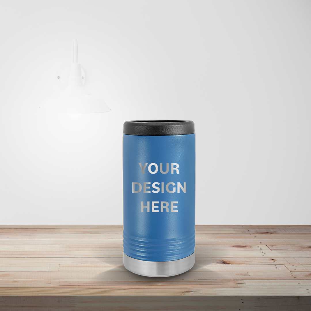 PERSONALIZED DRINKWARE | SLIM CAN BEVERAGE HOLDER 12OZ
