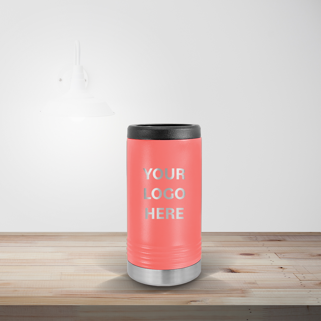 PERSONALIZED SLIM CAN BEVERAGE HOLDER