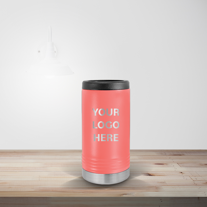 PERSONALIZED SLIM CAN BEVERAGE HOLDER