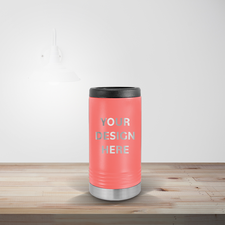 PERSONALIZED DRINKWARE | SLIM CAN BEVERAGE HOLDER 12OZ