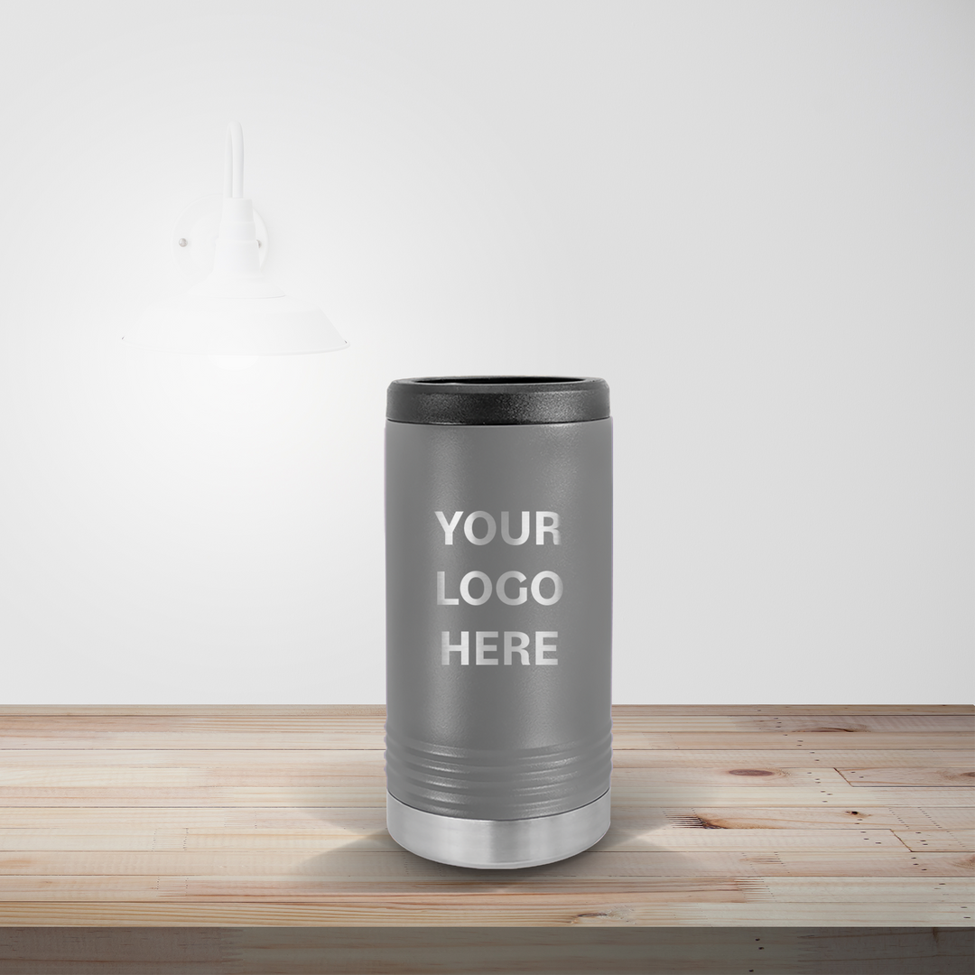 PERSONALIZED SLIM CAN BEVERAGE HOLDER