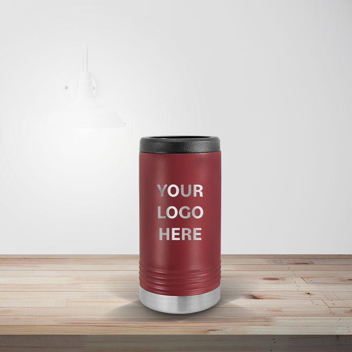 PERSONALIZED SLIM CAN BEVERAGE HOLDER